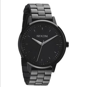 Nixon Kensington - “Black Crystal” Analog Watch